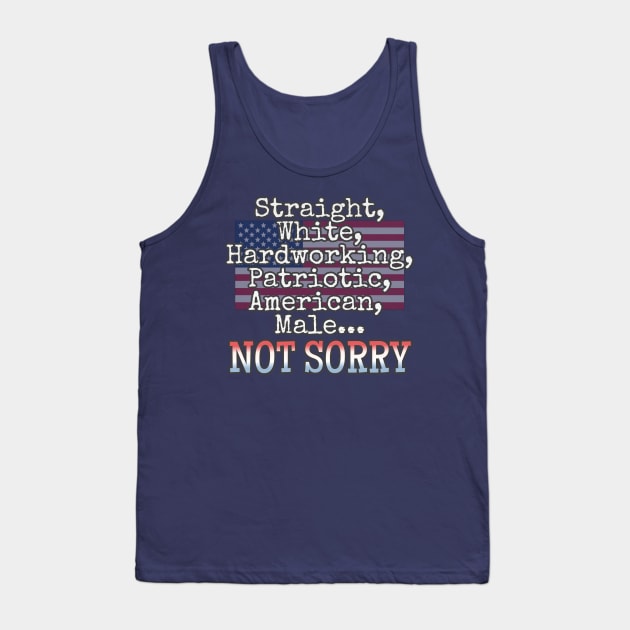 Unapologetically American Me Tank Top by ILLannoyed 